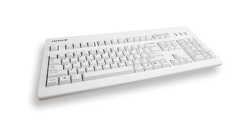 CHERRY G80-3000 BLACK SWITCH, Keyboard, Corded, Light Grey, USB/PS2 (QWERTY - UK) CHERRY G80-3000 BLACK SWITCH, Keyboard, Corded, Light Grey, USB/PS2 (QWERTY - UK)
